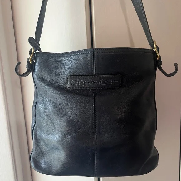 Vintage Fossil 75082 Magnetic Front Flap Pocket Leather Crossbody *broken zipper - Picture 6 of 16